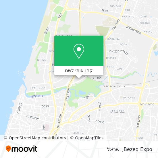 מפת Bezeq Expo