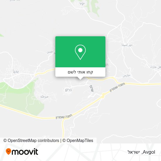 מפת Avgol