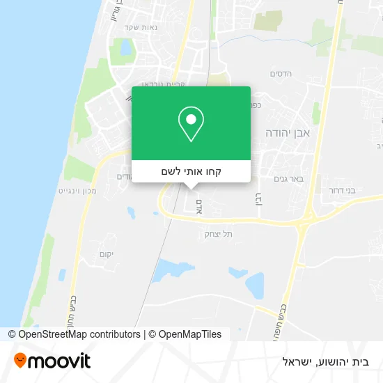 מפת בית יהושוע