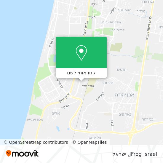 מפת JFrog Israel