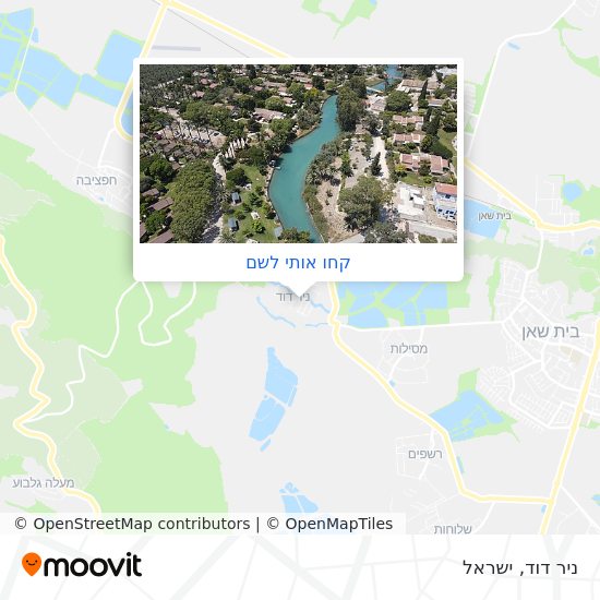 מפת ניר דוד