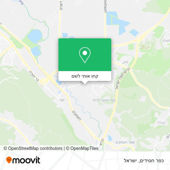מפת כפר חסידים