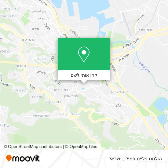 מפת הולמס פלייס פמילי