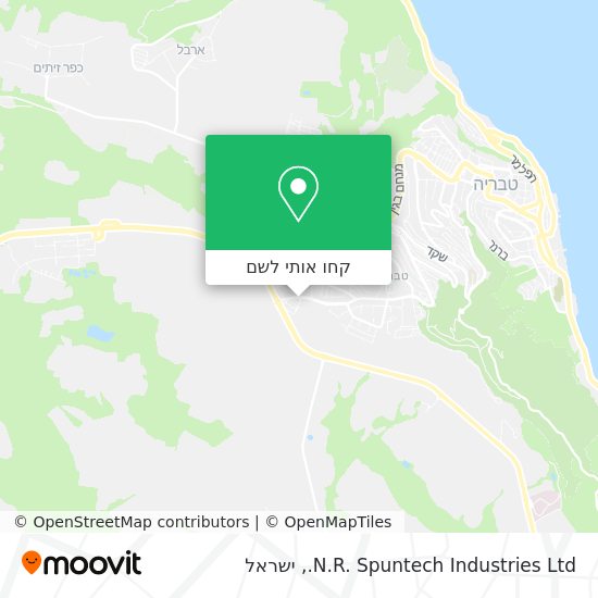 מפת N.R. Spuntech Industries Ltd.
