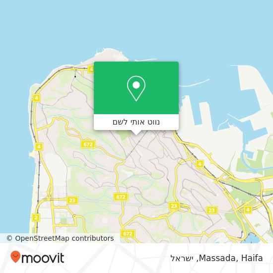 מפת Massada, Haifa