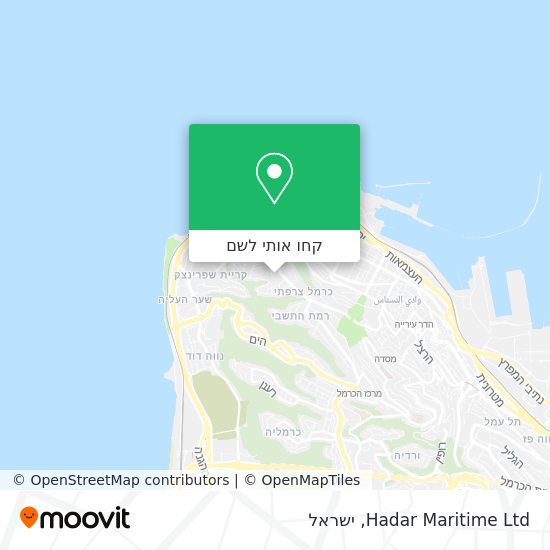 מפת Hadar Maritime Ltd