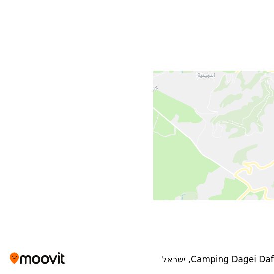 מפת Camping Dagei Dafna