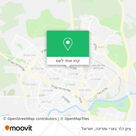 מפת ציון ד\ר גארי ומרינה