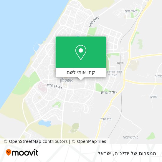 מפת המפרום של יודיצ׳ה