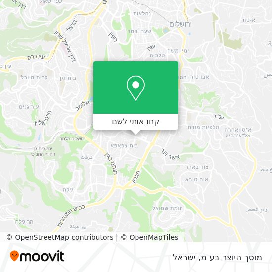 מפת מוסך היוצר בע מ