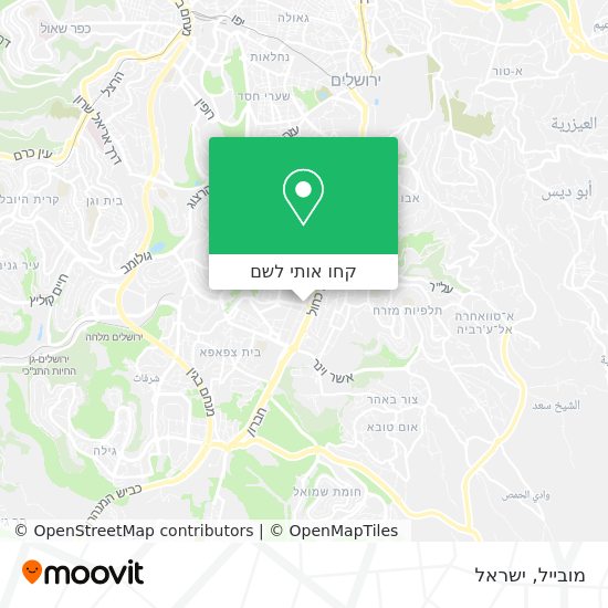 מפת מובייל