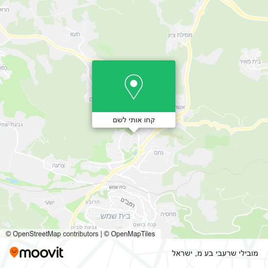 מפת מובילי שרעבי בע מ