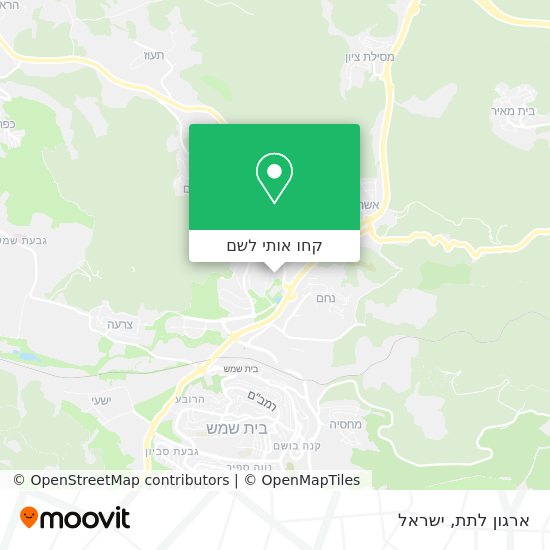 מפת ארגון לתת