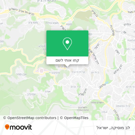 מפת לב מוסיקה
