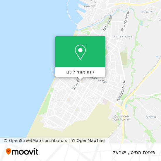 מפת פצצת הסיטי