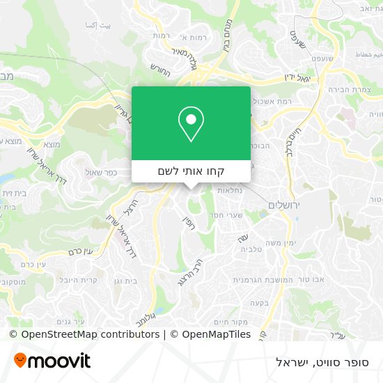 מפת סופר סוויט