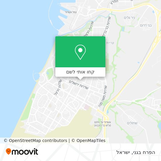 מפת הפרח בגני