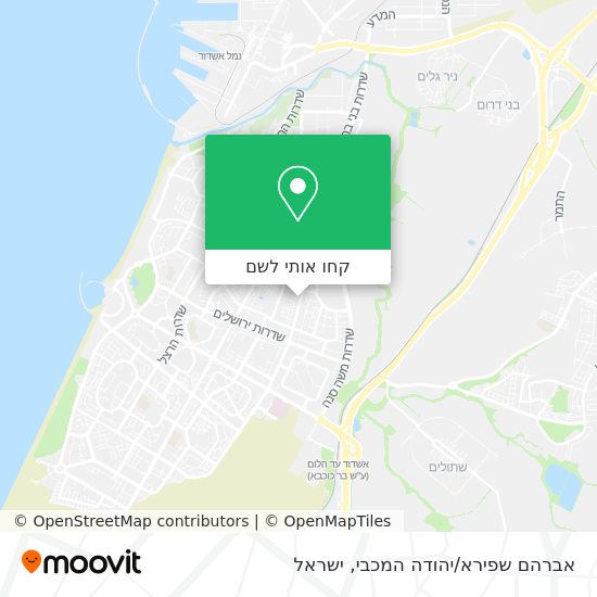 מפת אברהם שפירא/יהודה המכבי