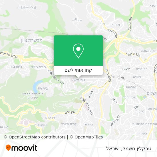 מפת טרקלין חשמל