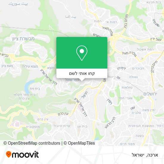 מפת ארכה