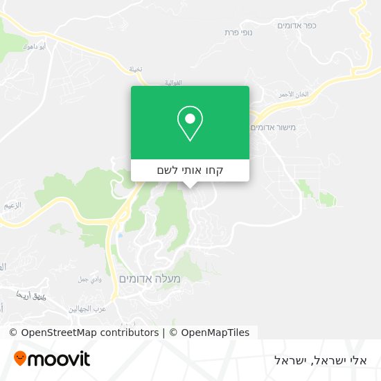 מפת אלי ישראל