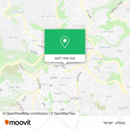 מפת מכולת
