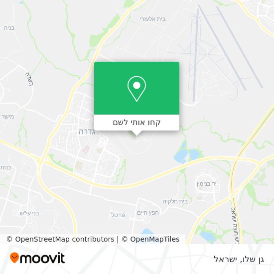 מפת גן שלו