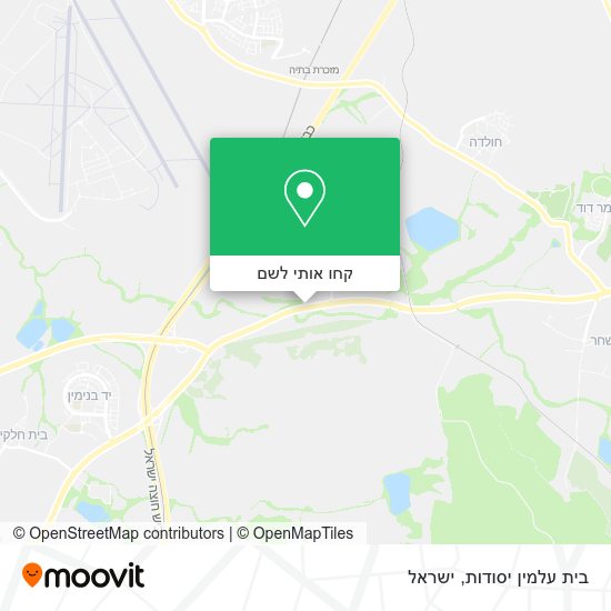 מפת בית עלמין יסודות