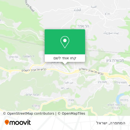 מפת המתפרה