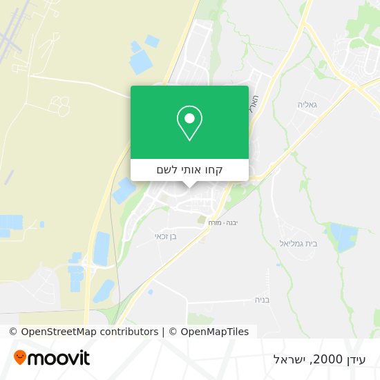 מפת עידן 2000