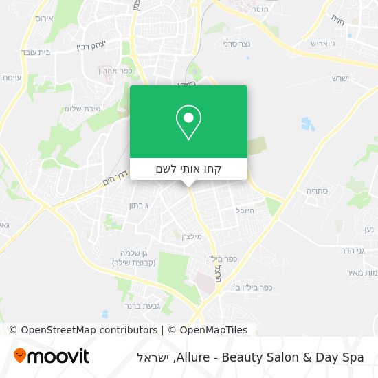 מפת Allure - Beauty Salon & Day Spa