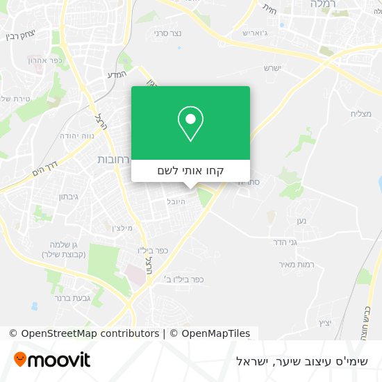 מפת שימי'ס עיצוב שיער