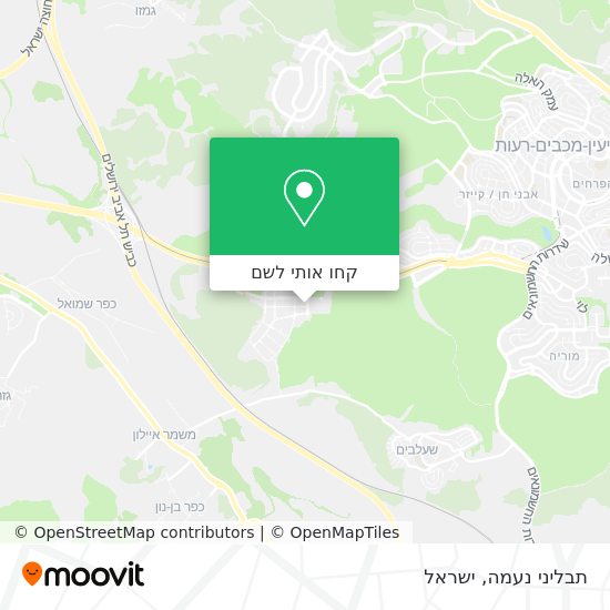 מפת תבליני נעמה