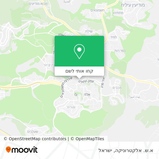 מפת א.ש. אלקטרוניקה