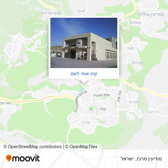 מפת מודיעין מרכז