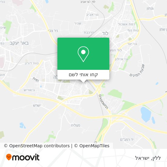 מפת ללין