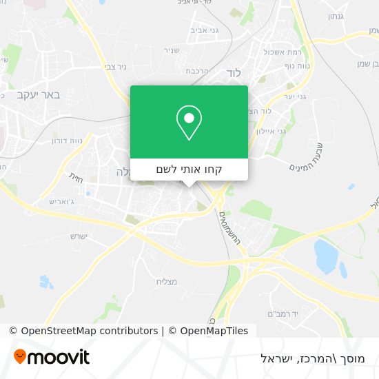 מפת מוסך \המרכז