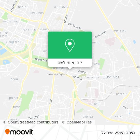 מפת מירב היופי