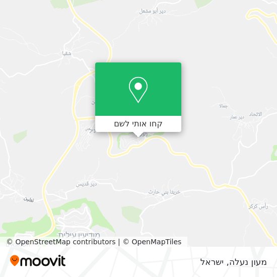 מפת מעון נעלה