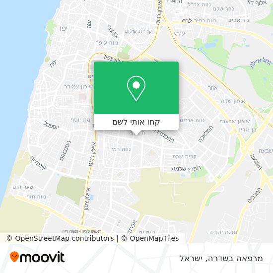 מפת מרפאה בשדרה