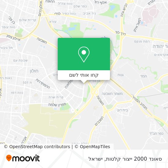 מפת סאונד 2000 ייצור קלטות