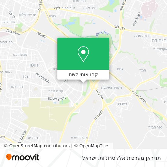 מפת תדיראן מערכות אלקטרוניות