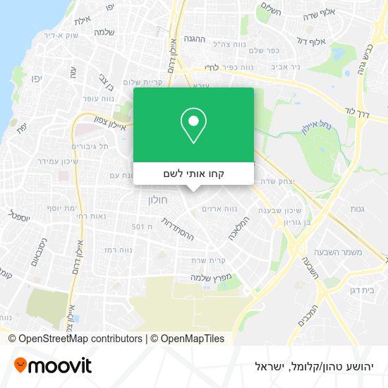 מפת יהושע טהון/קלומל
