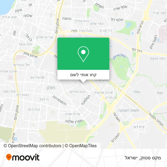 מפת מקס סטוק
