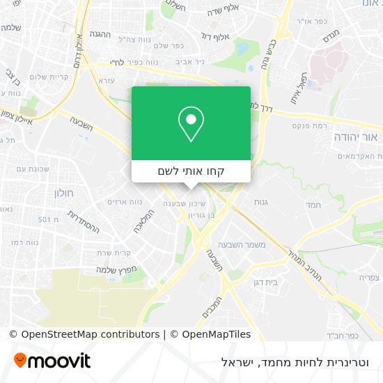 מפת וטרינרית לחיות מחמד