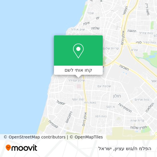 מפת הפלמ ח/גוש עציון