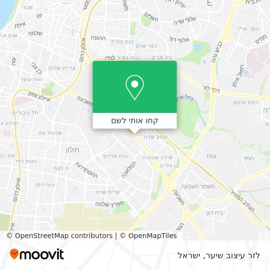 מפת לזר עיצוב שיער