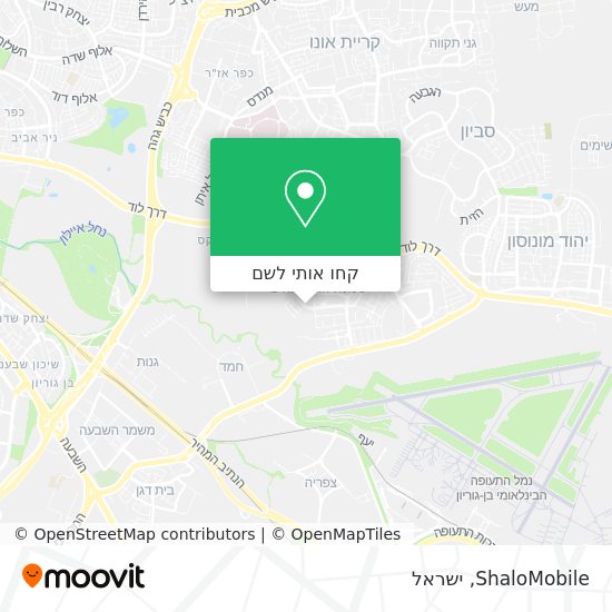 מפת ShaloMobile