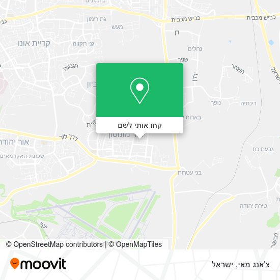 מפת צ'אנג מאי
