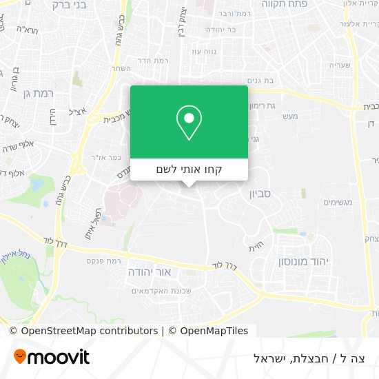 מפת צה ל / חבצלת